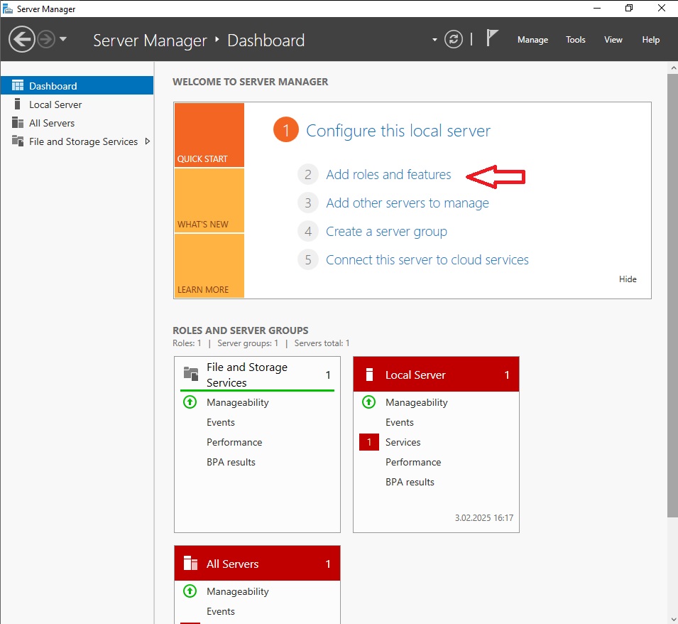 1-1 Active Directory Kurulumu: Adım Adım(Windows Server 2016)