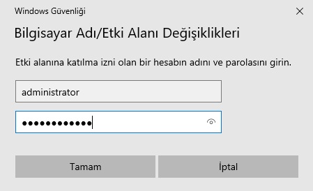 7-2 Bir Bilgisayar Bir Domaine Nasıl Dahil Edilir ?