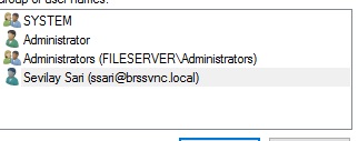 9-2 Active Directory'de File Server (Dosya Sunucusu) Üzerinden Kaynak Paylaşımı