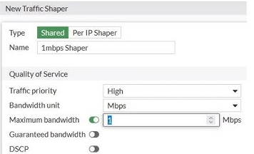 image-4 Fortigate Cihazlarda Traffic Shaping Yapılandırması